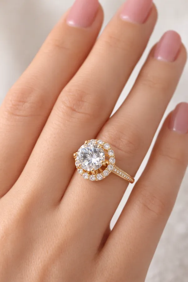 Gold_With_Diamonds_Queen'S_Solitaire_Ring_For_Women